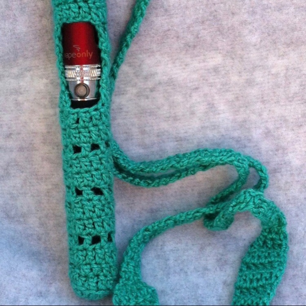 Crochet necklaces lanyard